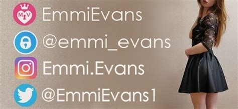 😈 @Emmi_Evans Leaked XXX