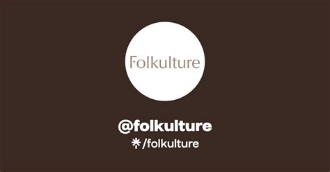 @folkulture Linktree