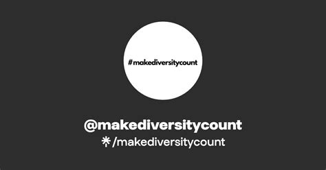 @makediversitycount Linktree