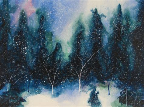 @nullight on Instagram: “Winter Solstice - original painting is for ...