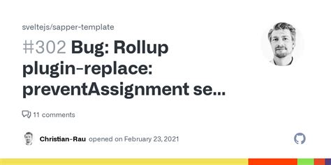 @rollup/plugin-replace: specify `preventAssignment: true`