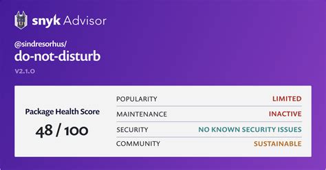 @sindresorhus/do-not-disturb - npm package Snyk