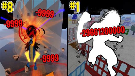 [🌟NEW!] Devil Fruits Damage Ranked from Lowest to Highest in Blox