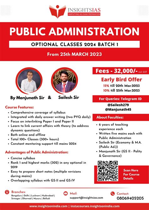 [ Optionals : Admissions Open ] InsightsIAS Political Science ...