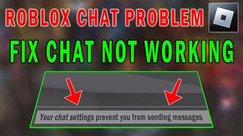 [2024] HOW TO FIX CHAT IN ROBLOX ("Your Chat Settings Prevent ... - YouTube