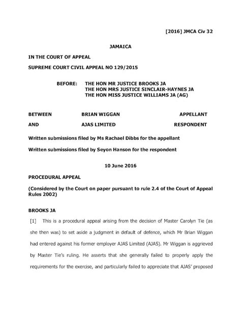 [2024] JMCA App 29 JAMAICA IN THE COURT OF APPEAL …