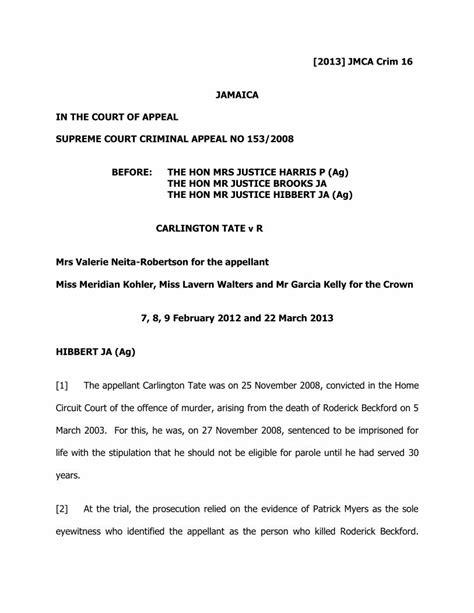 [2024] JMCA Crim 2 JAMAICA IN THE COURT OF APPEAL …