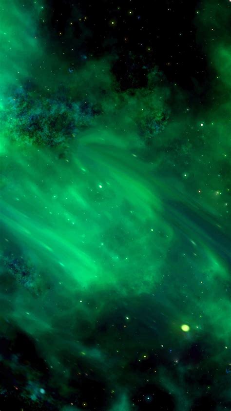 [25+] Green Galaxy Wallpapers - WallpaperSafari