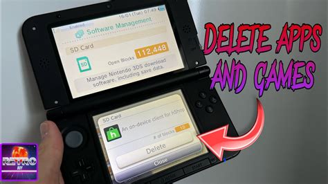 [3DS] How to delete games/apps YouTube