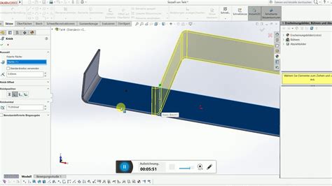 [ANDREEs] Solidworks - Tutorial 8 - Blech und Biegungen