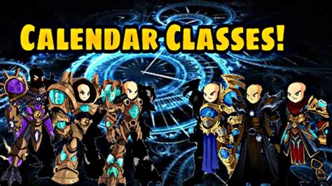 [AQW] Calendar Classes [Full Power] YouTube
