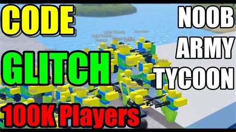 [CODE] Noob Army Tycoon Best Army Codes 2021 Roblox Script codigos