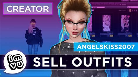 [Create on IMVU] How to Create and Sell an IMVU Outfit