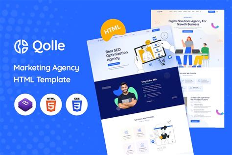 [Download] Qolle – Creative Digital Agency HTML Template