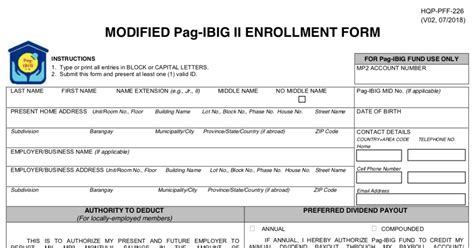 [Downloadable] PagIBIG MP2 Application Form Apply Now