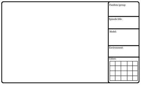 [F2U] Character reference sheet Template by StarrSpice on DeviantArt