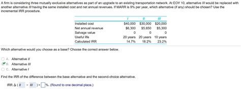 [FREE] Flo is considering three mutually exclusive options for the ... - balustradellc