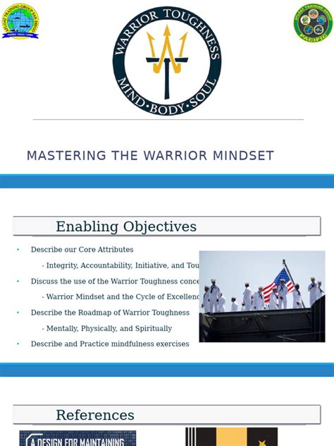 [FREE] In reference to Warrior Toughness, focusing on performance ... - balustradellc