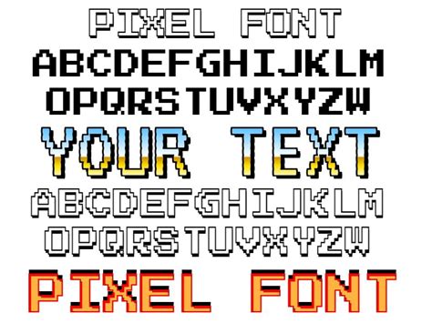 [FREE] Pixel Font Generator MockoFUN
