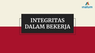 [FREE] slide presentasi : bekerja dengan integritas, mendidik dengan ... - balustradellc