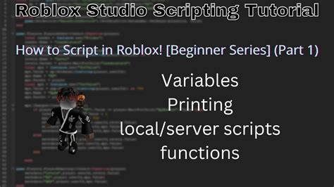[Full Tutorial] How to script on Roblox | Beginners! - balustradellc