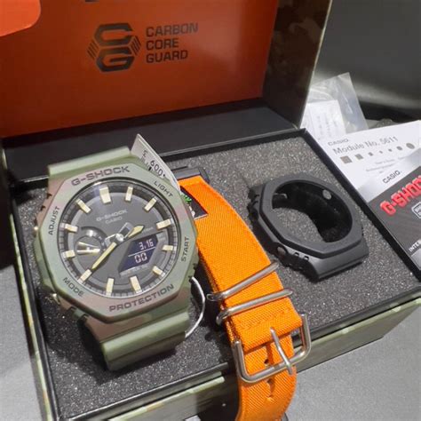 [G-SHOCK GAE-2100] NEW🔥G-SHOCK ARMY DESIGN BOX SET GAE …