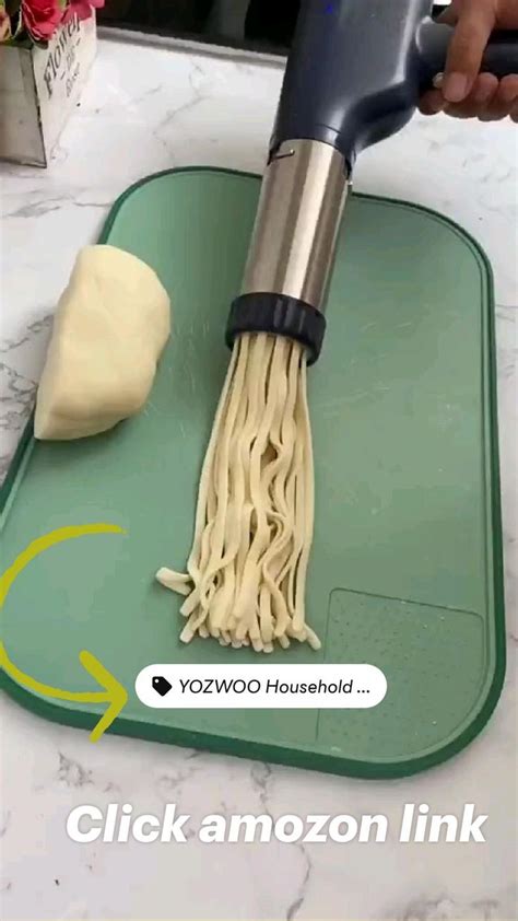 [Gepnoo] Pasta Machine Noodle Maker Machine Kitchen Tool Homemade ... - balustradellc