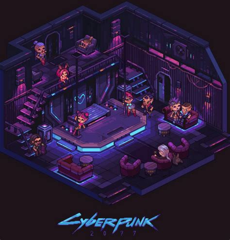 [GIF] A Cyberpunk PixelArt Cyberpunk