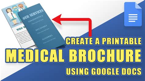 [HOWTO] Create a Printable (Trifold) MEDICAL BROCHURE in Google Docs