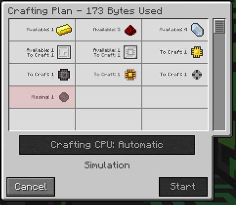 [Help] PO3 AE2 Autocrafting Issue I am having an issue with my autocrafting. I go through the