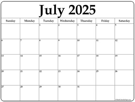 [High Resolution] July 2023 Calendar Printable