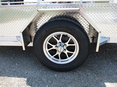 [Inv] Single Axle Aluminum Utility Trailer - Bluewater Trailers