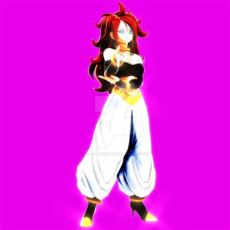 [MMDDragonBall] Android 21 +POSE DL by Zebracornchan on DeviantArt