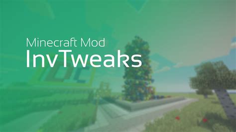 [Minecraft] InvTweaks Mod - YouTube