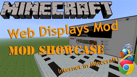 [Mod Showcase] Web Displays 1.16.3-1.16.2-1.12.2 - YouTube