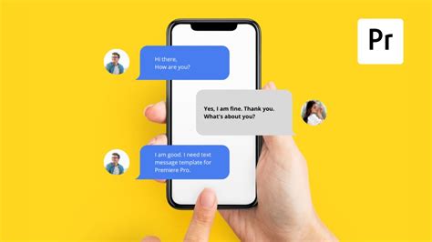 [Motion Array] Text Messages Premiere Pro Template YouTube