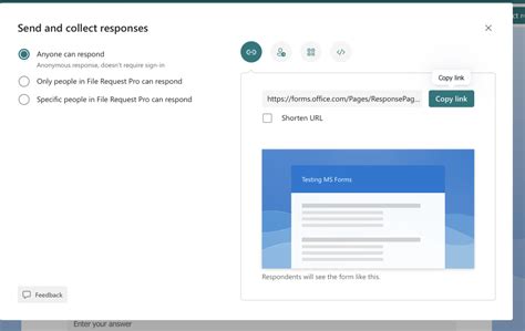[Now Live] A Shareable Link for your Forms