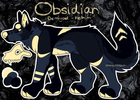 [Obsidian] reference sheet 2o17 by sparkledog666 on DeviantArt