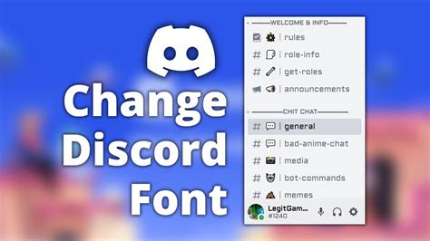 [Outdated] How to Change Discord Font YouTube