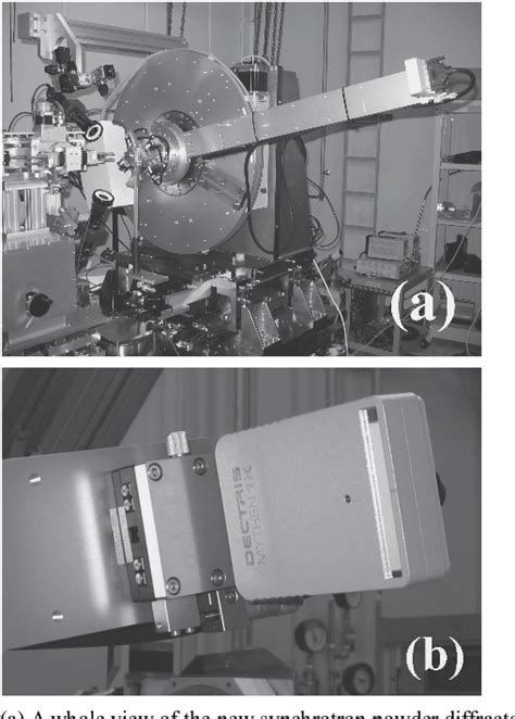 [PDF] Advanced synchrotron diffractometer Semantic Scholar