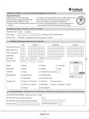 [PDF] Allahabad Bank KYC Form PDF Download InstaPDF