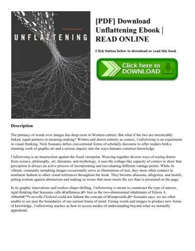 [PDF] Download Unflattening Ebook READ ONLINE - YUMPU