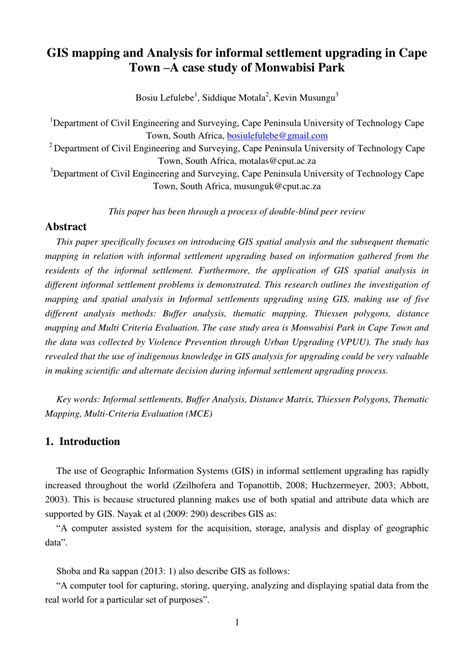 [PDF] GIS mapping and Analysis for informal settlement upgrading in ... - wintechmobiles.com