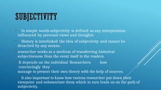[PDF] In Search of Subjectivity&mdash;One's Own - Semantic Scholar