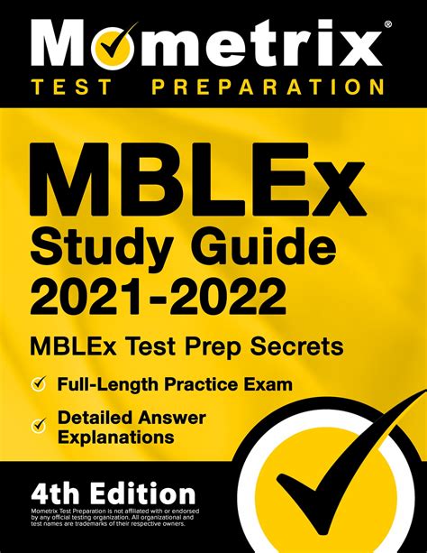 [PDF] MBLEx Study Guide 20192020 MBLEx Test Prep Secrets, FullLeng…