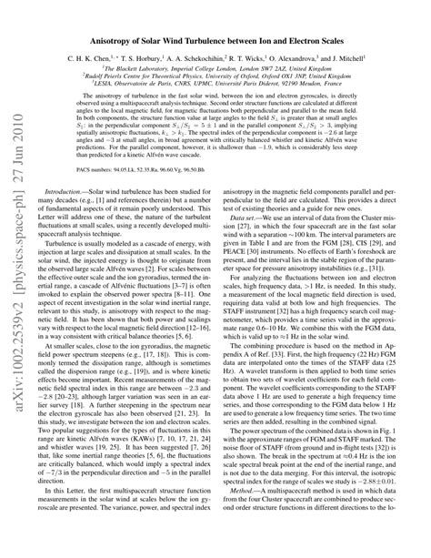 [PDF] Mode Composition Shapes Magnetic Anisotropy in Solar Wind ... - wintechmobiles.com