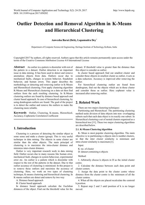 [PDF] Outlier Detection and Removal Algorithm in K-Means and ... - wintechmobiles.com