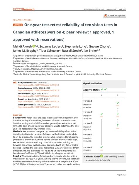 [PDF] One-Year Test-Retest Reliability of the Online Version of …