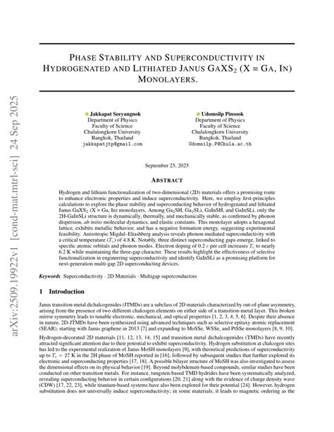 [PDF] Revisiting Phase Stability and Superconductivity in Ca-H ... - wintechmobiles.com
