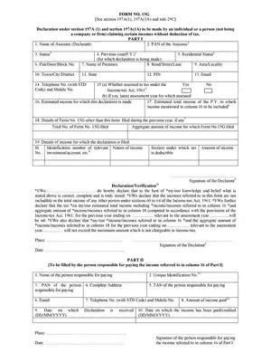 [PDF] SBI Form 15G PDF Download InstaPDF